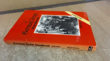 Cover of German Army Handbook, 1939-45