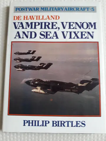 Cover of De Havilland, Vampire, Venom and Sea Vixen (v. 5)