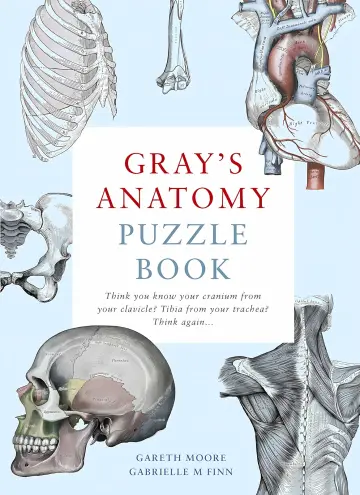 Cover of Gray's Anatomy Puzzle Book
