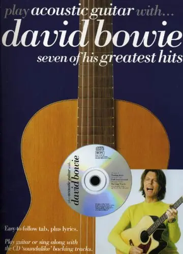 Cover of Play Acoustic Guitar With... David Bowie