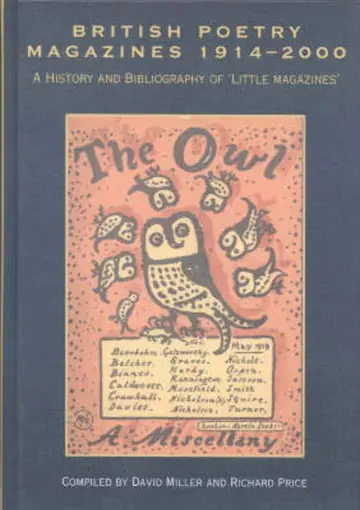 Cover of British Poetry Magazines 1914-2000