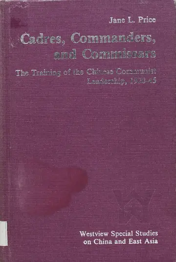 Cover of Cadres, Commanders and Commissars