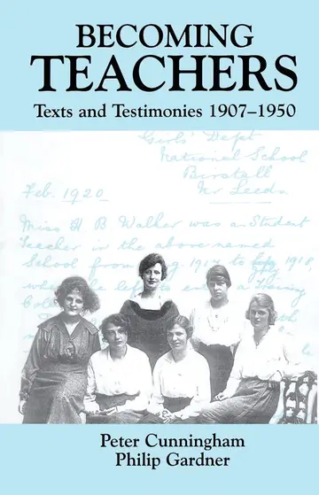 Cover of Becoming Teachers