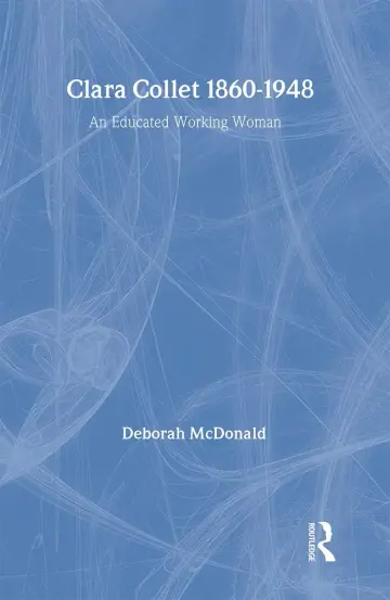 Cover of Clara Collet, 1860-1948