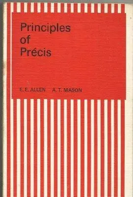 Cover of The Principles of Precis