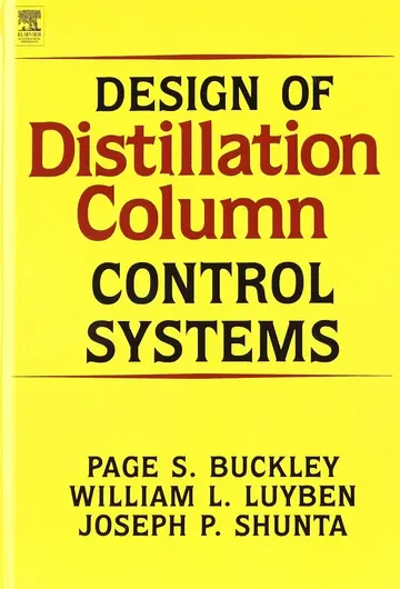 Cover of Design of Distillation Column Control Systems