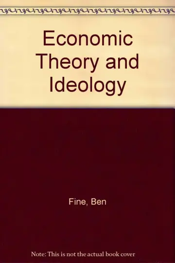 Cover of Economic Theory and Ideology