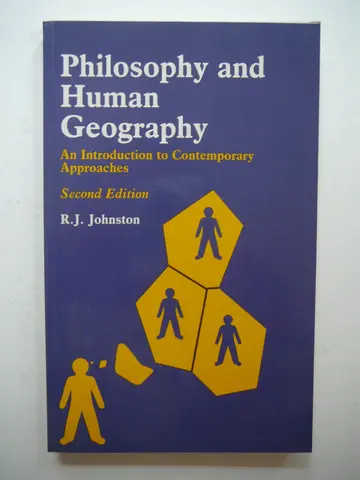 Cover of Philosophy and Human Geography