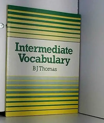 Cover of Intermediate Vocabulary