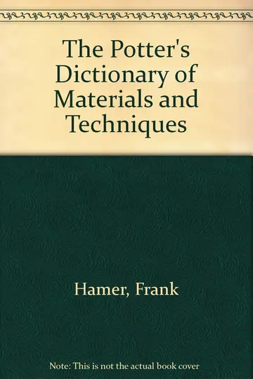 Cover of The Potter's Dictionary of Materials and Techniques