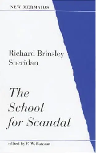 Cover of The School for Scandal