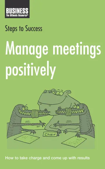 Cover of Manage Meetings Positively