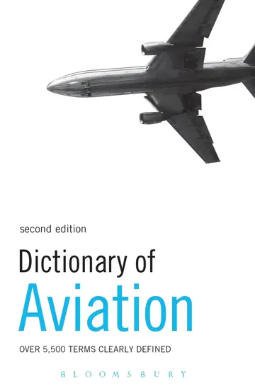 Cover of Dictionary of Aviation