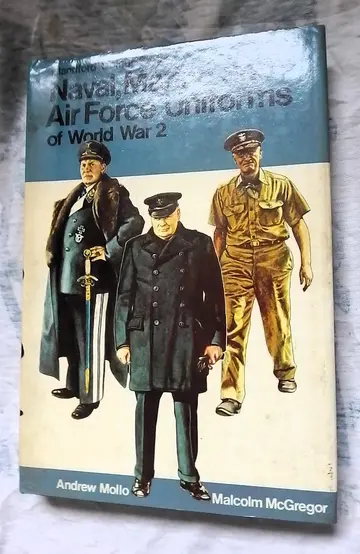 Cover of Naval, Marine and Air Force Uniforms of World War II