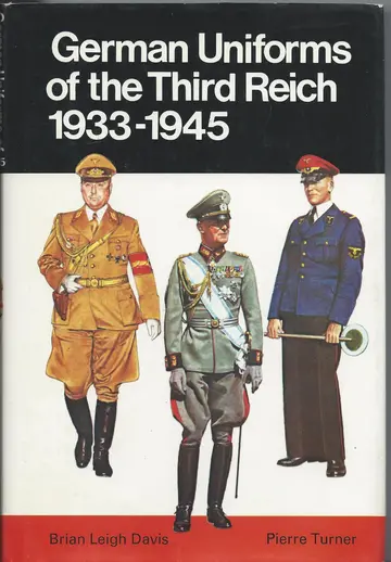 Cover of German Uniforms of the Third Reich, 1933-45