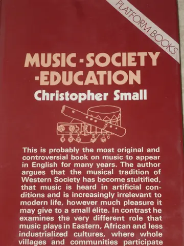 Cover of Music, Society, Education