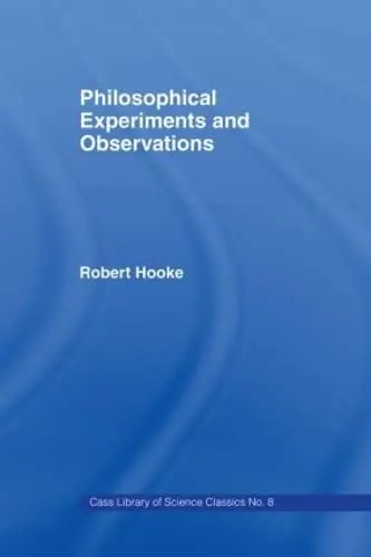 Cover of Philosophical Experiments and Observations