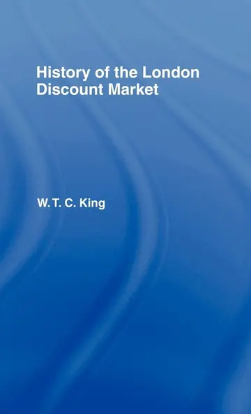 Cover of History of the London Discount Market