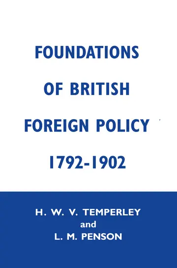 Cover of Foundation of Brtish Foreign
