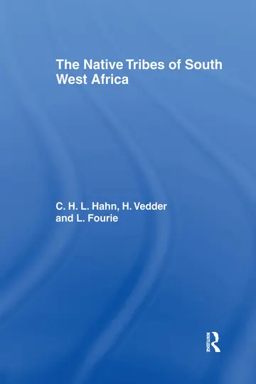 Cover of Native Tribes of South West Africa