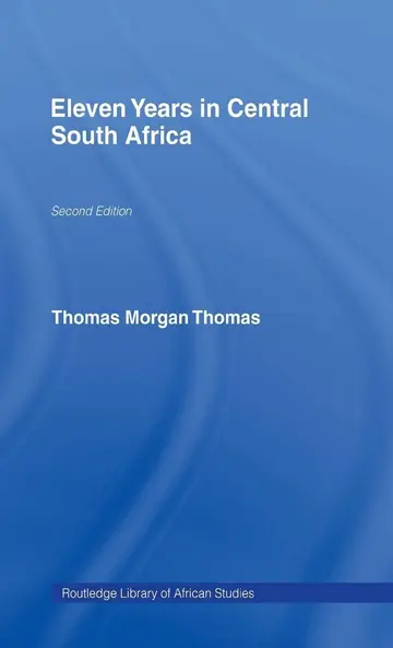 Cover of Eleven Years in Central South Africa (hb 1972)