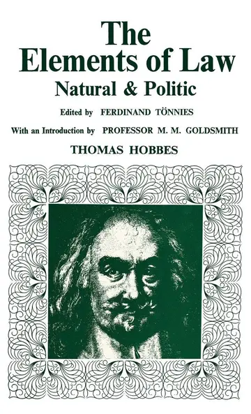 Cover of Elements of Law, Natural and Politics