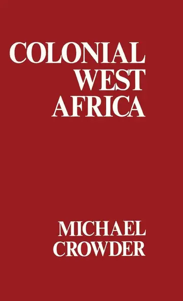 Cover of Colonial West Africa