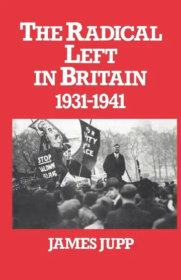 Cover of Radical Left in Britain, 1931-1941