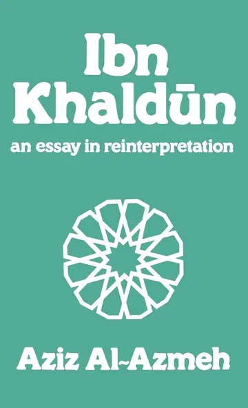 Cover of Ibn Khaldun