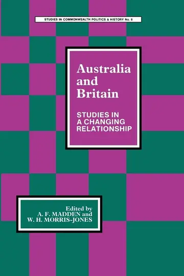 Cover of Australia and Britain