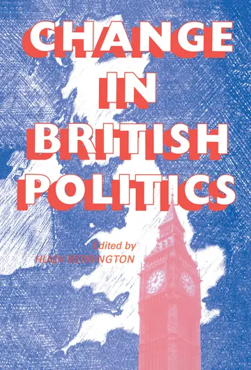 Cover of Change in British Politics