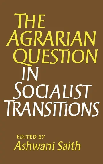 Cover of The Agrarian Question in Socialist Transitions