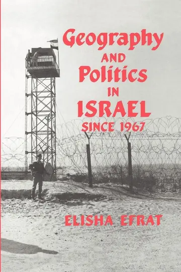 Cover of Geography and Politics in Israel Since 1967