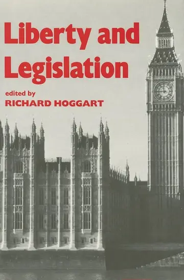 Cover of Liberty and Legislation
