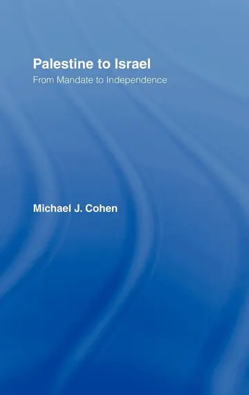 Cover of Palestine to Israel