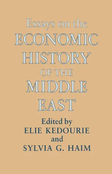 Cover of Essays on the Economic History of the Middle East