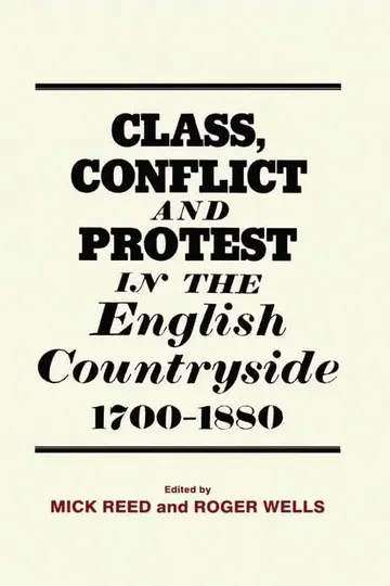 Cover of Class Conflict and Protest in the English Countryside, 1700-1880