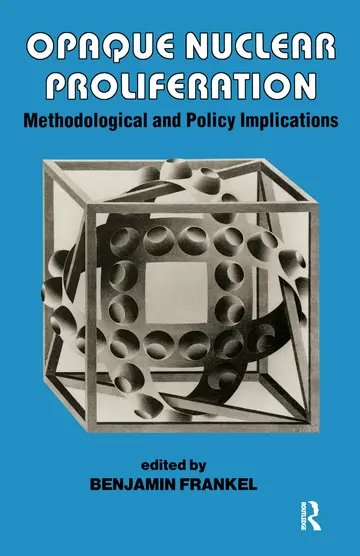 Cover of Opaque Nuclear Proliferation
