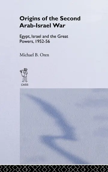 Cover of Origins of the Second Arab-Israel War