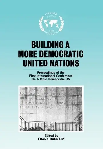 Cover of Building a More Democratic United Nations