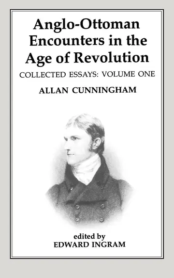Cover of Anglo-Ottoman Encounters in the Age of Revolution