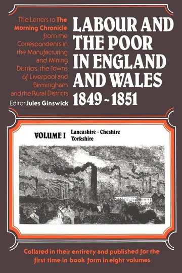 Cover of Labour and the Poor in England and Wales (001)