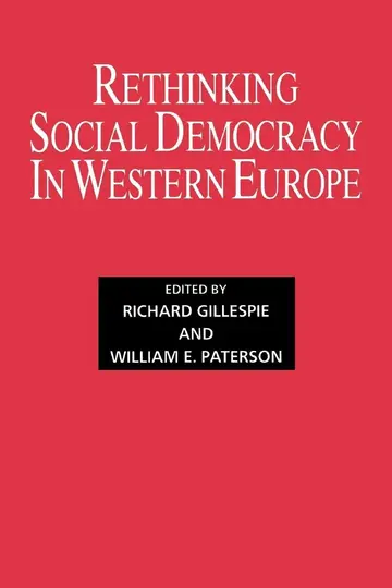 Cover of Rethinking Social Democracy in Western Europe