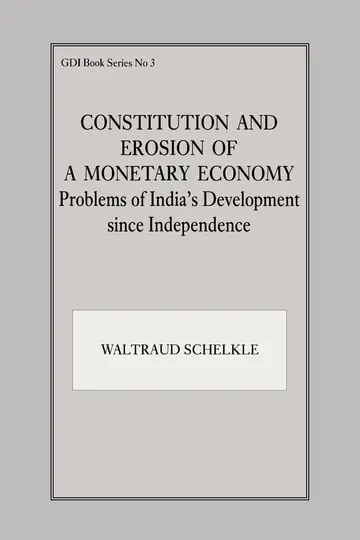 Cover of Constitution and Erosion of a Monetary Economy