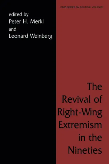 Cover of The Revival of Right Wing Extremism in the Nineties