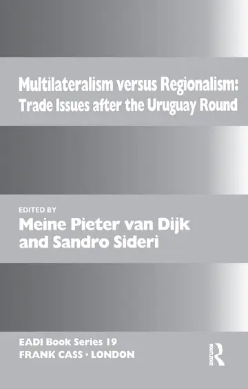 Cover of Multilateralism Versus Regionalism