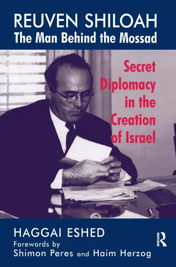 Cover of Reuven Shiloah - Man Behind the Mossad