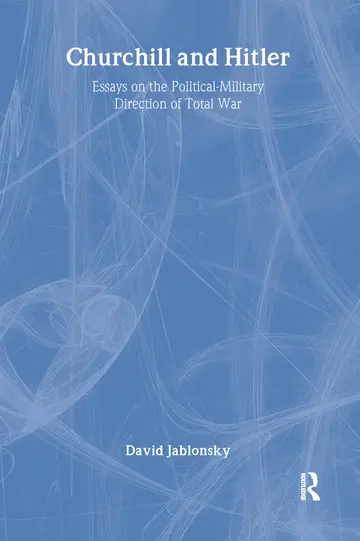 Cover of Churchill and Hitler