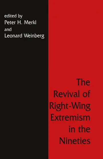 Cover of The Revival of Right Wing Extremism in the 90s