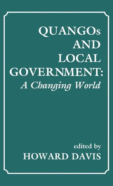 Cover of Quangos and Local Government